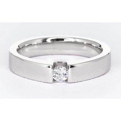 Buy Zenith Silver Stud Ring For Him Online | Risha Jewels